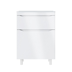 Vivon Тумба с раковиной Shelly 60 белая – фотография-12